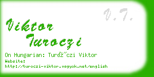 viktor turoczi business card